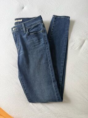 Women's Dark Blue Stretch Skinny Jeans - Levi’s